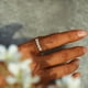 thumbnail image 3 of Elegant Daisy Flower Ring for Women - Perfect for Promise, Romantic, and Engagement Occasions, 3 of 4