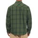 thumbnail image 3 of Camisas de Carga de Trabajo de Pesca de Senderismo con Bolsillos y Mangas Largas a Cuadros para Hombre XL Verde, 3 of 5