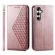 thumbnail image 1 of Funda Flip FOXDOCK para Samsung Galaxy S24 FE , Estilo Billetera con Diseño Rombo, Correa de Mano y Soporte, Uso Diario, 1 of 6