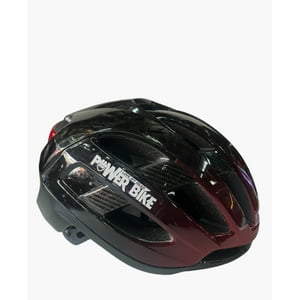 Casco Gravel Powerbike Talla L-Xl Negro/Rojo