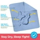 thumbnail image 3 of Almohadillas lavables Utopia Bedding, 45 x 60 cm, impermeables (paquete de 4), 3 of 7