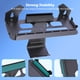 thumbnail image 4 of Soporte de Pared de Metal para Nintendo Switch2/OLED/Consola NS – Soporte Resistente con 7 Slots para Tarjetas de Juego, 4 Ganchos y 1 Soporte para Controlador, 4 of 7