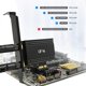 thumbnail image 5 of Tarjeta WiFi 6E QFly AX210 5400 Mbps para juegos de PC con Bluetooth, 5 of 7