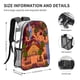 thumbnail image 2 of Valle StardewMochila transparente temática, resistente y duradera, bolsa see-through para trabajo, deporte, universidad y viaje, 31 × 43 cm, 2 of 6