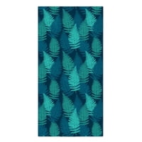 Ioensy - Toalla De Playa, Esteras De Camping, Toallas De Piscina, Grandes, Plegables, Para Vacaciones, Viajes, Piscina, Lago, Conífera Azul