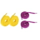 thumbnail image 4 of 2 Pares De Cordones De Repuesto Para Patines, Cuerdas Para Patinaje Sobre Ruedas, Morado Y Amarillo, 4 of 5