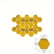 thumbnail image 5 of 24pcs Hexagonal Mirror Wall Stickers Acrylic Self-adhesive Mosaic Tile Stickers Bedroom Bathroom DIY Decal Home Decor, 5 of 5