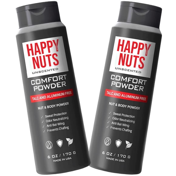 Desodorante antirozaduras y antirozaduras Powder Comfort HAPPY NUTS 180 ml x2