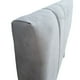thumbnail image 3 of Respaldo De Cama 2 Plazas Tubular Felpa Gris, 3 of 3