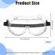 thumbnail image 2 of Gafas de ducha Chanumetal pack de 2, 16 × 7,5 cm, negras, 2 of 7