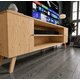 thumbnail image 3 of Rack Sofisticado de Madera - Natural - 150x40x65 cm, 3 of 3