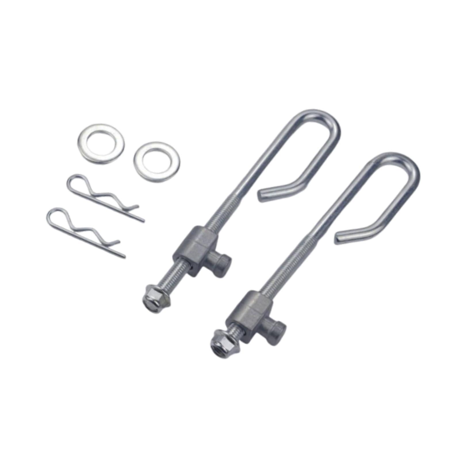 Magideal - Kit De 2 Varillas De Soporte Para Elevación De Puente Con Tuercas De Seguridad De Muñón, Kit Para Elevación De Puente Para 102, 105, 115, 125, 135, 14