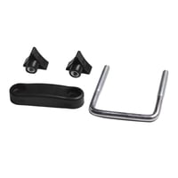 Ioensy - Abrazaderas Para Portaequipajes Con Perno En U, Sujetador Pp, Clip De Retención Para Marco De Equipaje Para Suv, Diámetro Interior De 8Cm