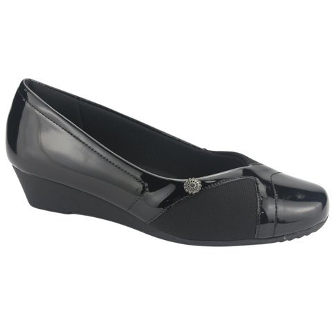 Zapato Chalada Mujer Coles-1 Negro Casual