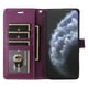 thumbnail image 2 of FOXDOCK Funda tipo Cartera para iPhone 13 Pro Max – Cubierta de Cuero PU con Múltiples Ranuras, Bolsillo para Efectivo y Correa de Muñeca, 2 of 6