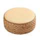 thumbnail image 1 of Cojín De Asiento De Ratán Hecho A Mano, Cojín De Tatami De Ratán Para Jardín, Patio, Casa De Té, Color Beige, 1 of 5