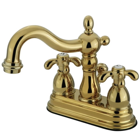 Grifo De Baño Kingston Brass Ks1602Tx Centerset De 4 Pulgadas