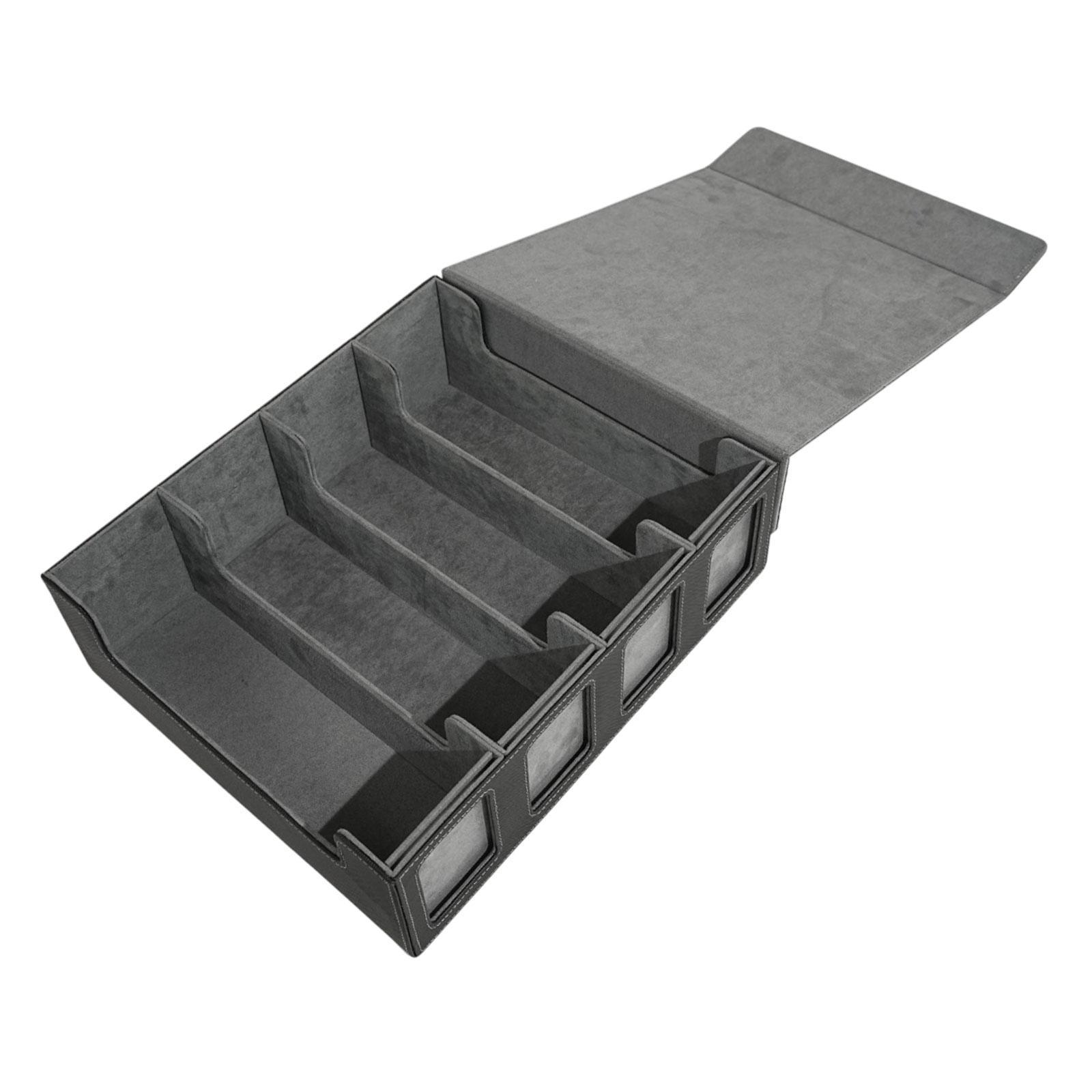 Ioensy - Accesorios De Cartera De Cubierta Accesorios Regalos Caja De Tarjetas Para Tarjetas De Baloncesto Tarjetas De Intercambio Negro