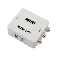 Genérico - Adaptador Conversor De Hdmi A Rca Full Hd 1080P