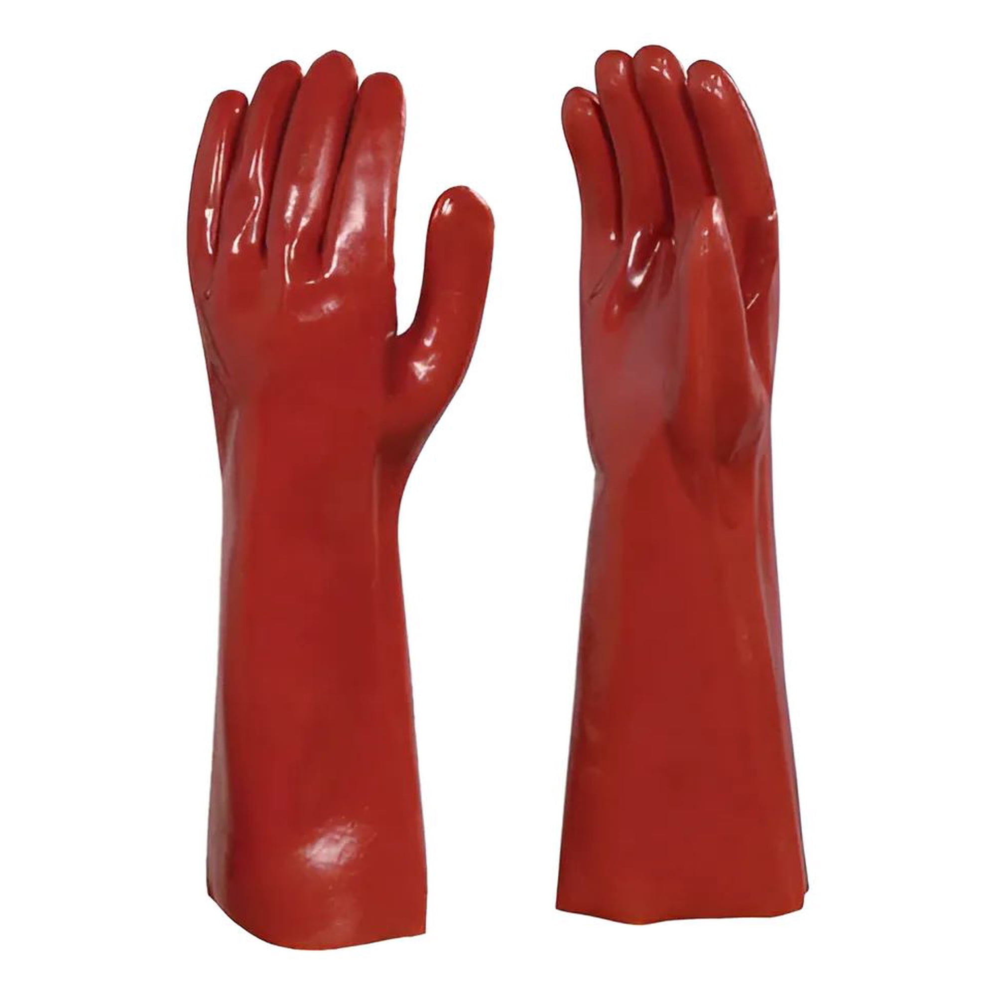 Metalfer - Guante Pvc Rojo 18 Pulgadas