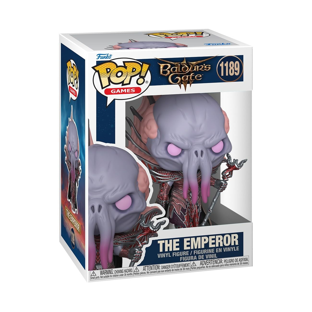 Figura De Vinilo Funko Pop! Juegos: Baldur's Gate 3: El Emperador