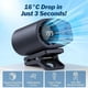 thumbnail image 5 of Ventilador clip coche aire acondicionado 199 velocidades LED 360° rotación coche oficina camping, 5 of 8