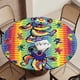thumbnail image 5 of Mantel Ajustado Desmarcar Osos Bailarines Redondo 150 cm, 5 of 6