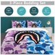 thumbnail image 5 of Bape Shark Camo 3-Piece Bedding Set Warm And Comfortable Soft Duvet Cover Bed Set for Boys Girls Kids Adult Bedroom All Season, 5 of 5