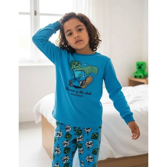 Pijama Minecraft talla 6 Micropolar