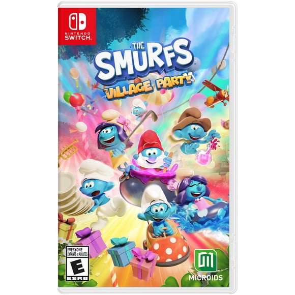 Videojuego MICROÏDS The Smurf Village Party Nintendo Switch
