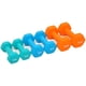 thumbnail image 3 of Set de mancuernas Fitvids de neopreno de 3/5/8 lb con soporte, 3 of 4