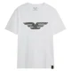 thumbnail image 1 of Polera Hombre Manga Corta Silicon Wash Alas Embossed Blanco Ellus, 1 of 2