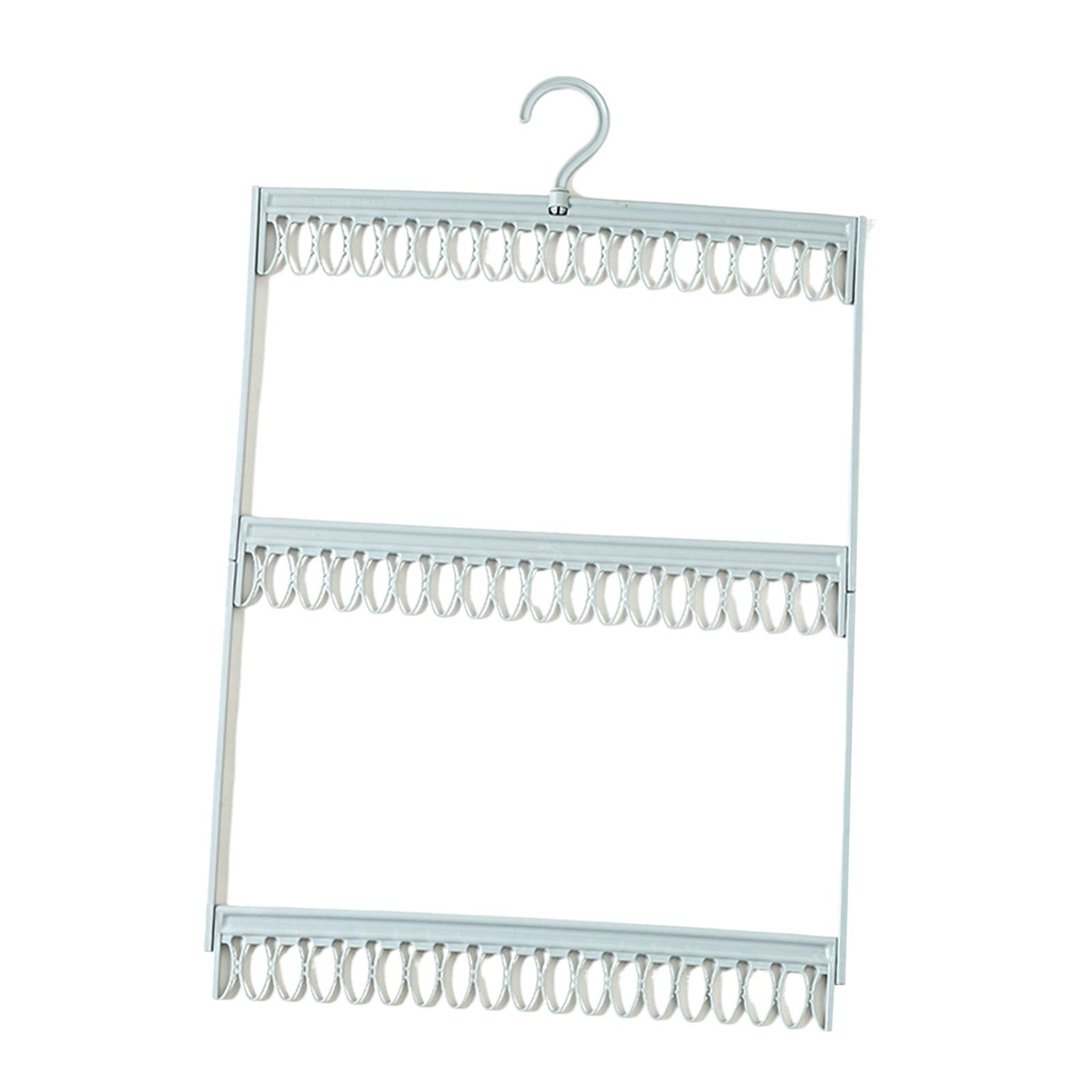 Bothyi - Colgador De Ropa Interior, Clips Giratorios Para Colgar Secadora De Ropa, Para Puerta, Armario, Hogar