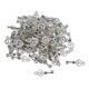 thumbnail image 2 of 50pcs Cat Paw Colgantes Paz Amor Corazón Diamante Colgante Decoración Símbolo De Paz, 2 of 5