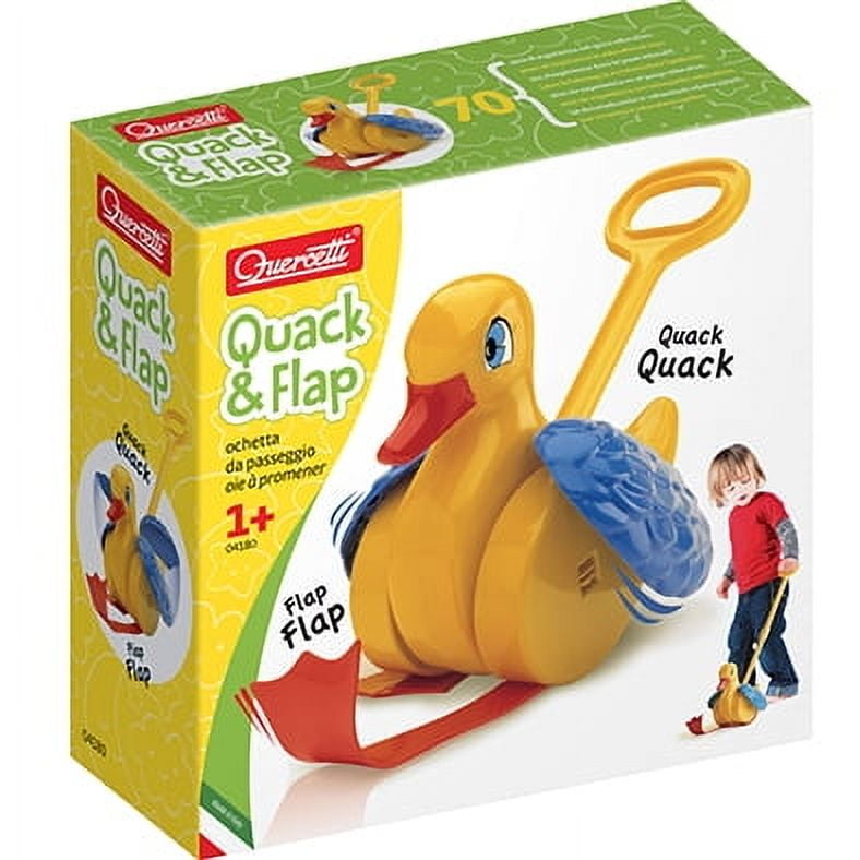 Genérico - Juguete Bebé Arrastre Pato Quack Flap