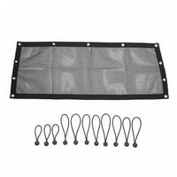 Magideal - Malla Para Ventana Trasera Utv, Malla Suave Para Ventana De Coche, Red De Protección Solar Gruesa, Fácil De Instalar, Red De Protección Solar Para