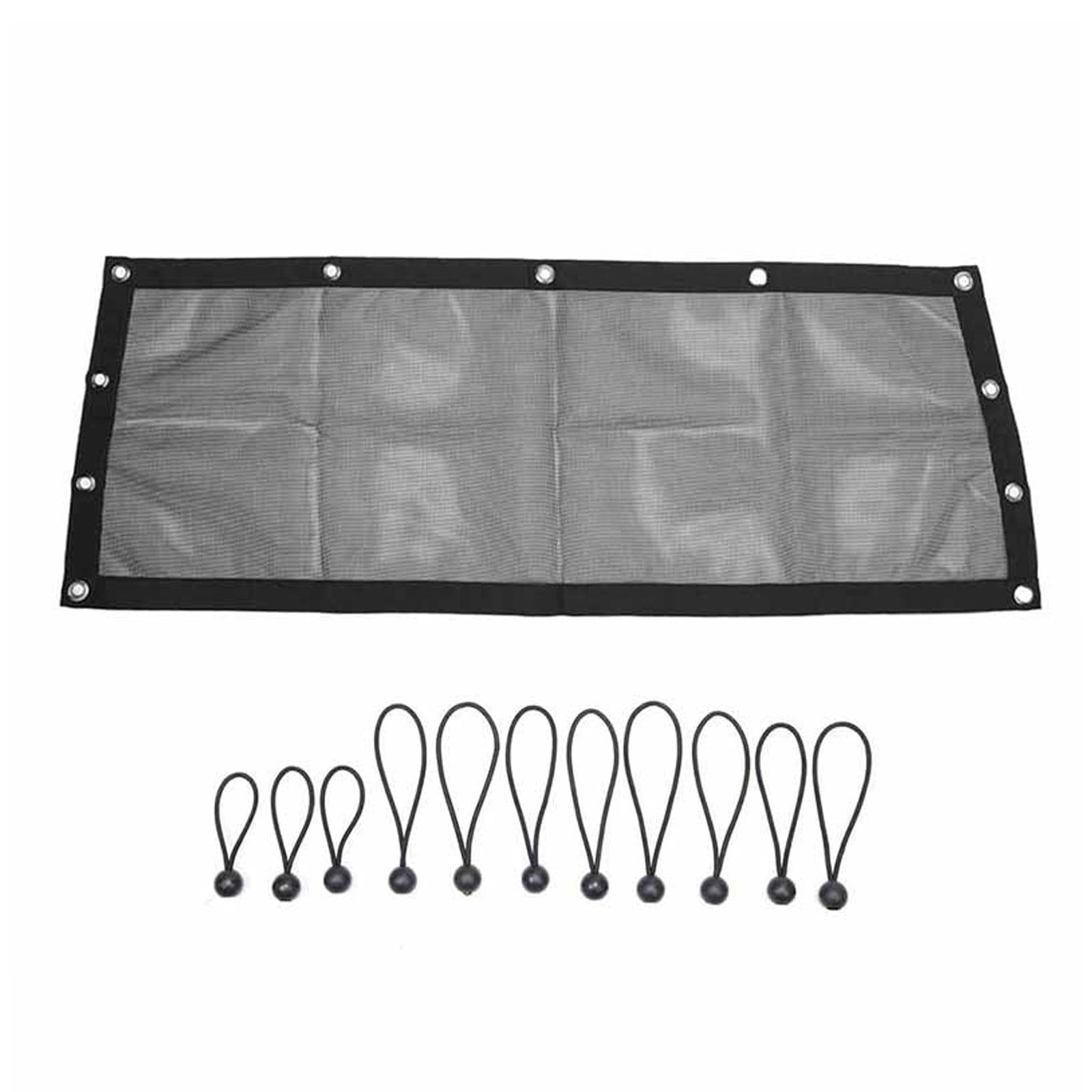 Magideal - Malla Para Ventana Trasera Utv, Malla Suave Para Ventana De Coche, Red De Protección Solar Gruesa, Fácil De Instalar, Red De Protección Solar Para