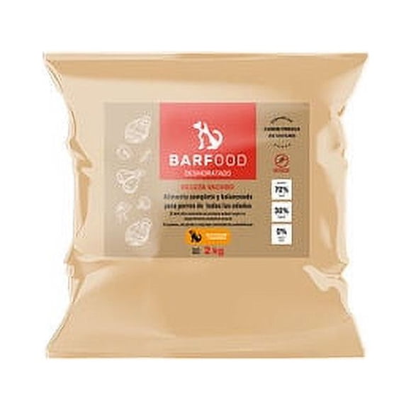 Alimento Deshidratado Cachorros Y Pequeños Vacuno 2 Kg
