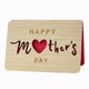 thumbnail image 1 of Tarjeta de madera para el Día de la Madre – Hecha a mano VANSUN, 1 of 8