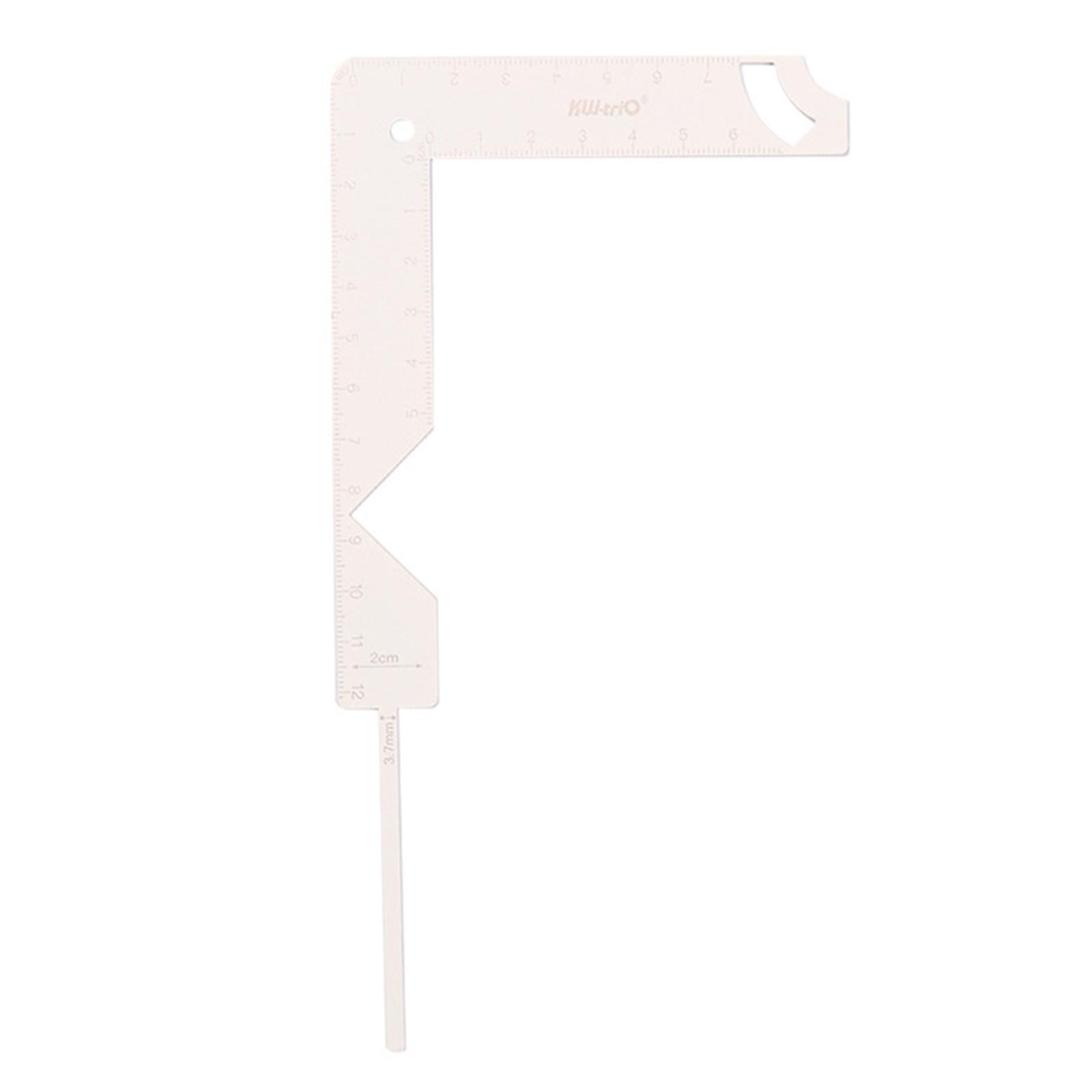 Magideal - Guía De Cubierta De Libro 5 En 1, Regla De Encuadernación Para Álbum De Fotos, Herramienta De Cubierta De Encuadernación