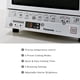 thumbnail image 4 of Horno tostador Panasonic FlashXpress 1300W 9 bandejas plateado, 4 of 9