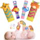 thumbnail image 1 of Set Sonajeros Muaeca Y Calcetines URMYWO Animales Sensorial, 1 of 3