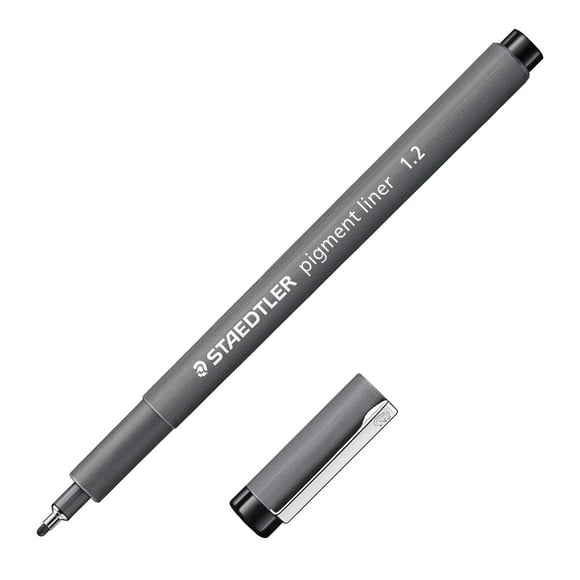 Plumón STAEDTLER Pigment Liner 1.2 mm Negro 308