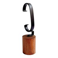 Ioensy - Soporte De Exhibición De Reloj De Pulsera Base De Madera Para Hombres Elegante Conveniente A
