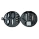 thumbnail image 1 of Juego de herramientas Creative Gifts International, funda con forma de neumático, 24 piezas, 1 of 3