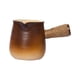 thumbnail image 3 of Tetera De Cerámica, Teteras De Porcelana, Tetera De Hojas De Té Sueltas Y Florecientes Para El Hogar, Marrón Ancho, 3 of 3