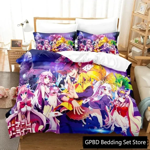 NoNo Life Bedding Set Boys Girls Duvet Cover Pillowcase Bed boys Adult