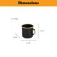 thumbnail image 4 of Granite Ware Juego de 12 Piezas para Exterior, Acero Esmaltado, Ideal para Camping y Picnic - Negro Moteado con Borde de Color, 4 of 7