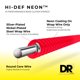 thumbnail image 2 of Cuerdas para bajo eléctrico DR Strings HI-DEF NEON NMCB-40, 2 of 8