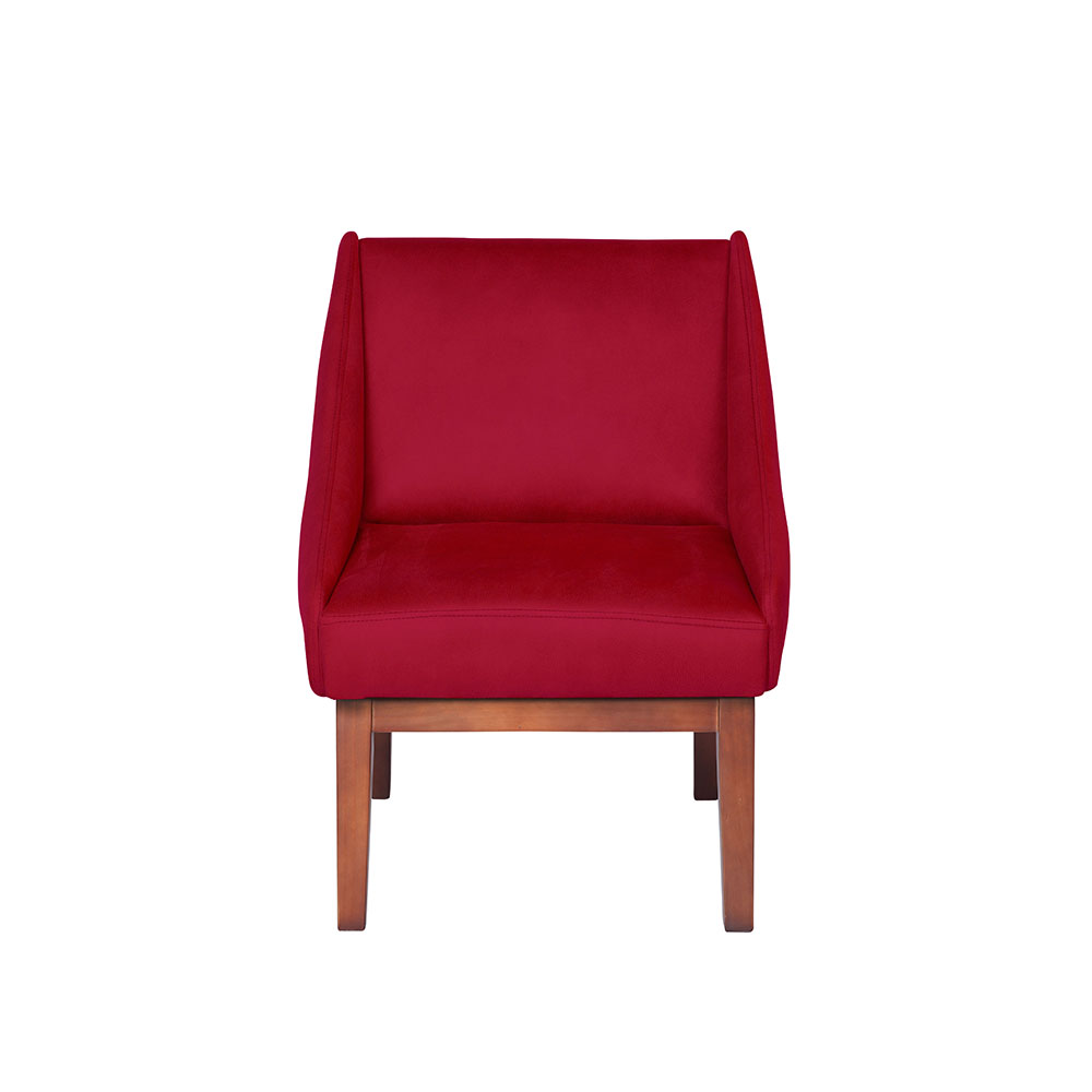 Latam Home - Sitial Berlin Cuero Kentucky Rojo